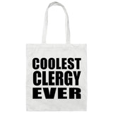 Coolest Clergy Ever - Tote Bag White