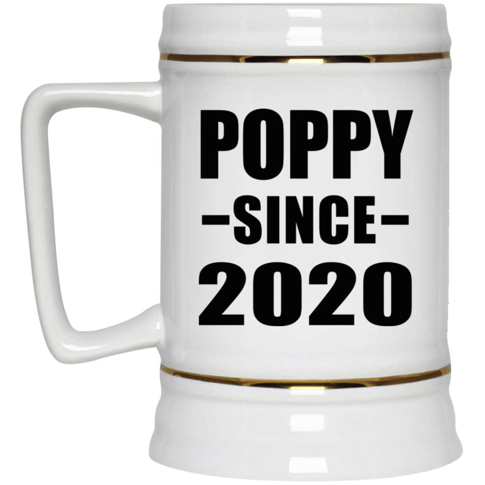Poppy Since 2020 - Beer Stein