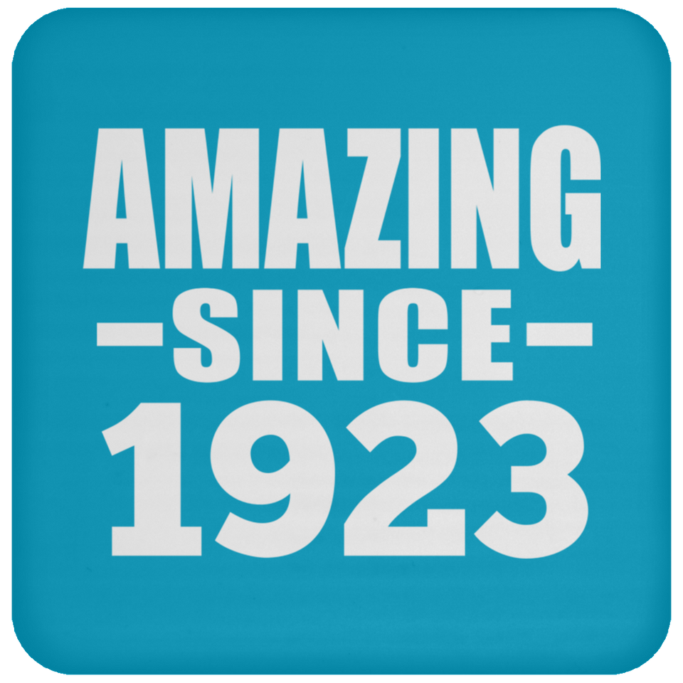 101st Birthday Amazing Since 1923 - Drink Coaster