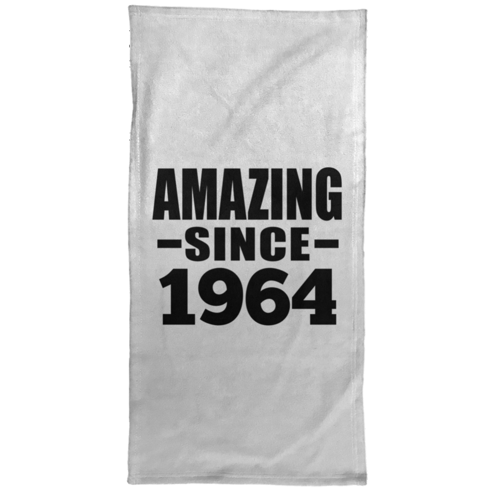 60th Birthday Amazing Since 1964 - Hand Towel