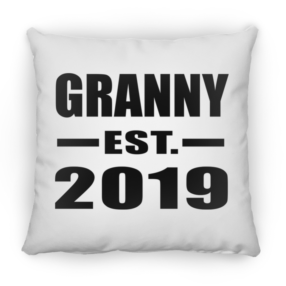 Granny Established EST. 2019 - Throw Pillow