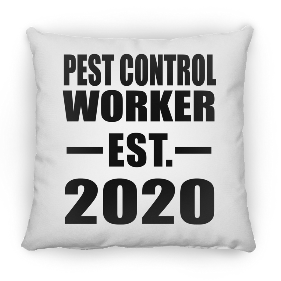 Pest Control Worker Established EST. 2020 - Throw Pillow