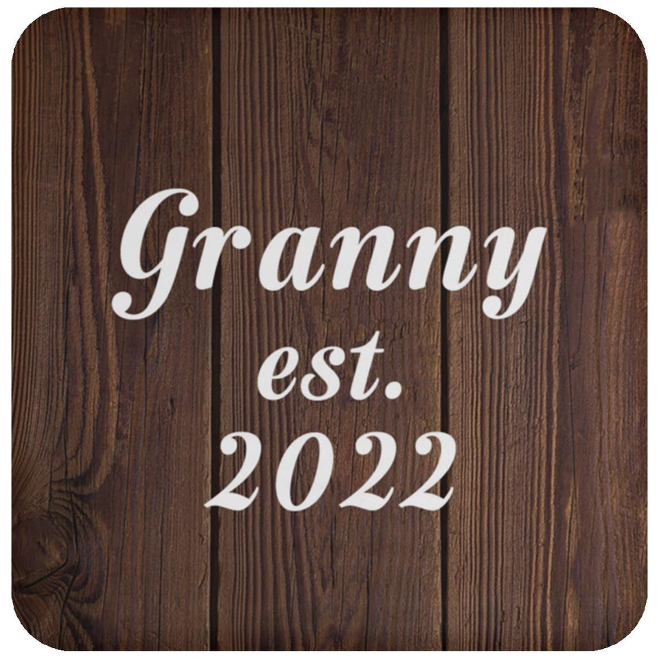 Granny Established EST. 2022 - Drink Coaster D