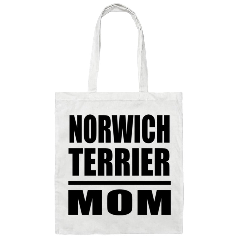 Norwich Terrier Mom - Tote Bag White