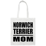 Norwich Terrier Mom - Tote Bag White
