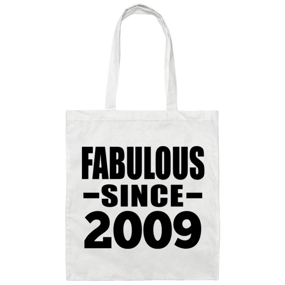 15th Birthday Fabulous Since 2009 - Tote Bag White