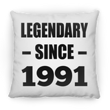 33rd Birthday Legendary Since 1991 - Throw Pillow