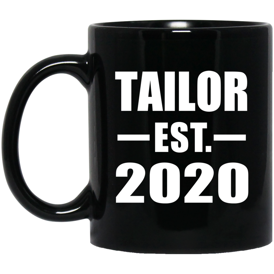 Tailor Established EST. 2020 - 11oz Coffee Mug Black
