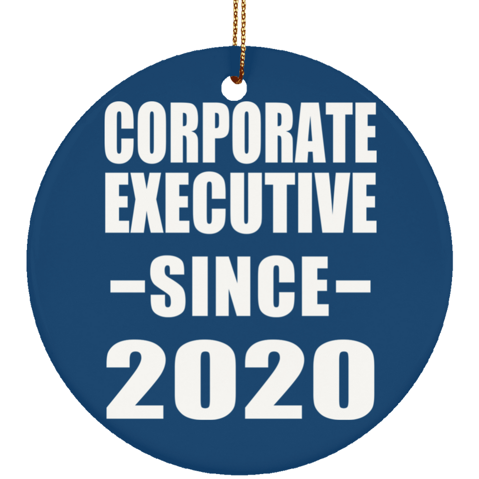 Corporate Executive Since 2020 - Circle Ornament