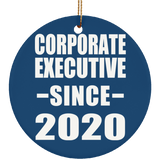 Corporate Executive Since 2020 - Circle Ornament