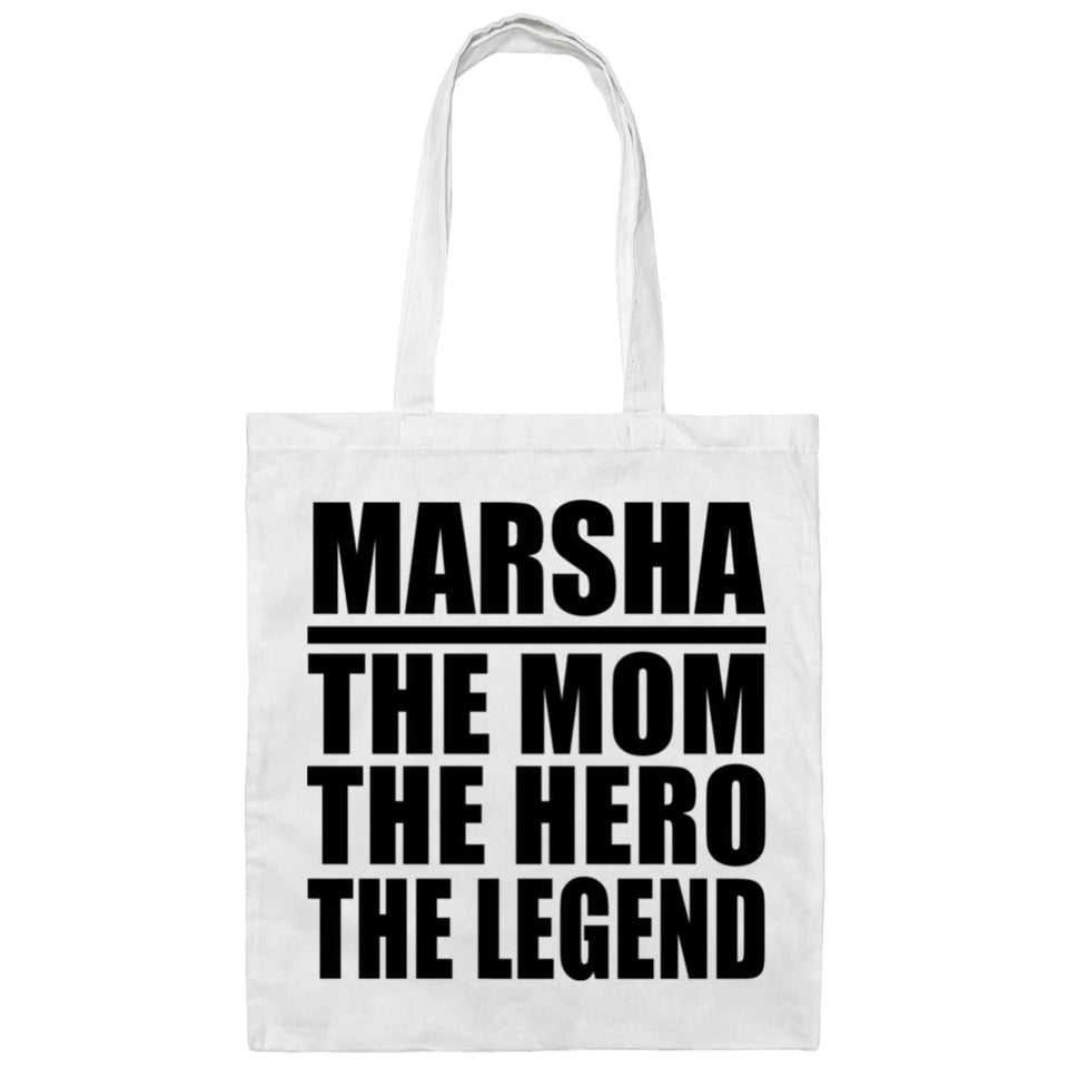 Marsha The Mom The Hero The Legend - Tote Bag White