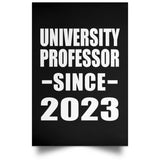 University Professor Since 2023 - Poster Portrait