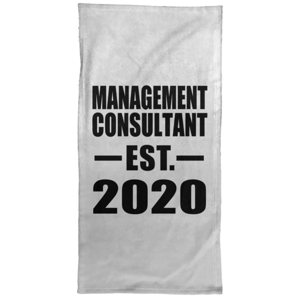 Management Consultant Established EST. 2020 - Hand Towel