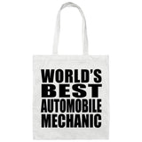 World's Best Automobile Mechanic - Tote Bag White