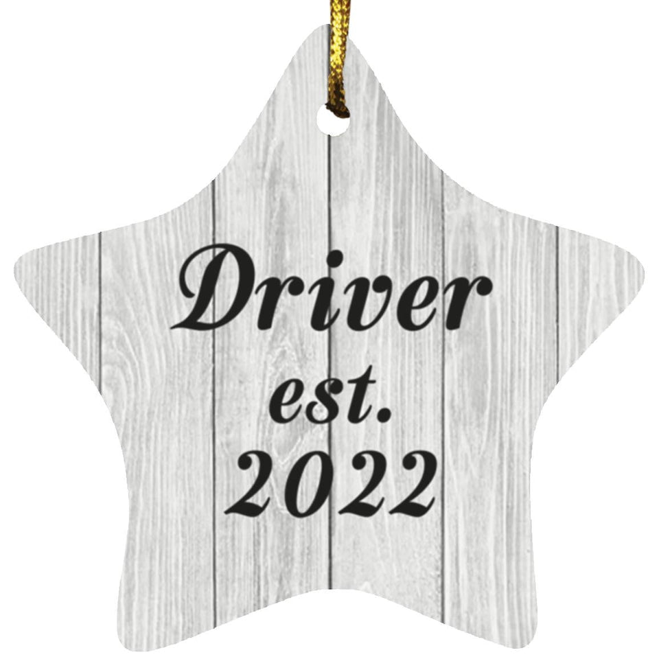 Driver Established Est. 2022 - Star Ornament F