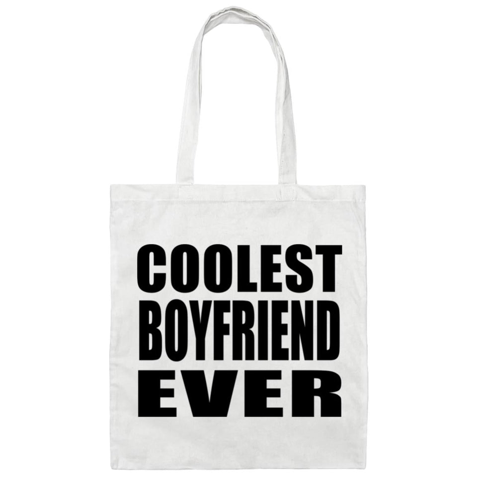 Coolest Boyfriend Ever - Tote Bag White