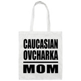 Caucasian Ovcharka Mom - Tote Bag White