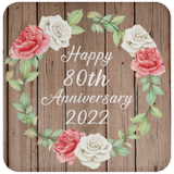 Happy 80th Anniversary 2022 - Drink Coaster B