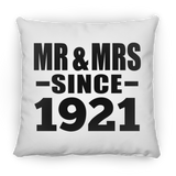 103rd Anniversary Mr & Mrs Since 1921 - Throw Pillow