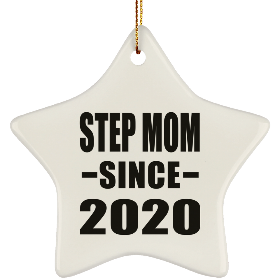 Step Mom Since 2020 - Star Ornament
