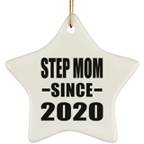 Step Mom Since 2020 - Star Ornament