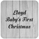 Lloyd Baby's First Christmas - Drink Coaster F