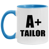 A+ Tailor - 11oz Accent Mug Blue