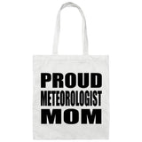 Proud Meteorologist Mom - Tote Bag White