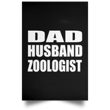 Dad Husband Zoologist - Poster Portrait