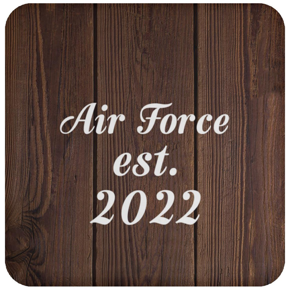 Air Force Established Est. 2022 - Drink Coaster D
