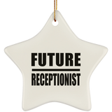 Future Receptionist - Star Ornament