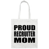 Proud Recruiter Mom - Tote Bag White