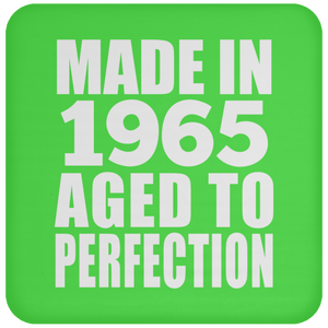 59th Birthday Made In 1965 Aged to Perfection - Drink Coaster