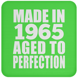 59th Birthday Made In 1965 Aged to Perfection - Drink Coaster