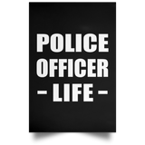 Police Officer Life - Poster Portrait