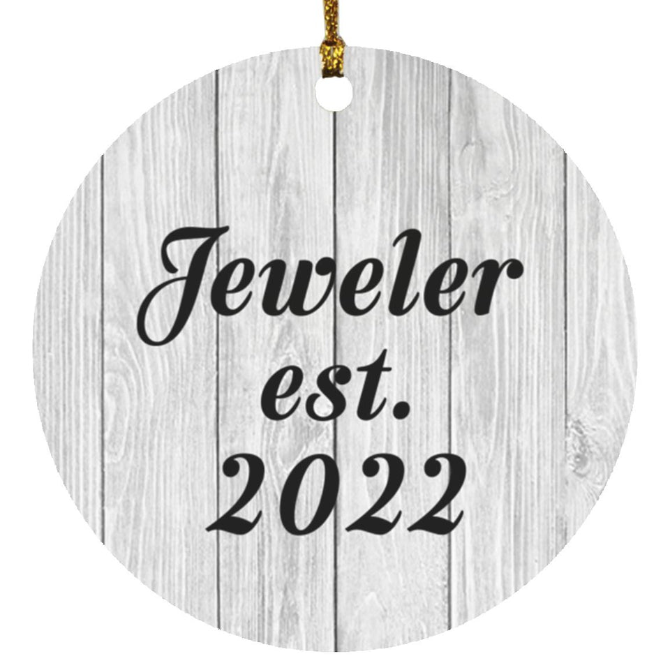 Jeweler Established Est. 2022 - Circle Ornament F