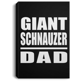 Giant Schnauzer Dad - Canvas Portrait