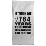 28th Birthday Took Square Root of 784 Years To Awesome - Hand Towel