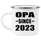 Opa Since 2023 - 12oz Camping Mug