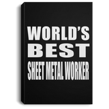 World's Best Sheet Metal Worker - Canvas Portrait