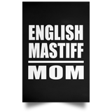 English Mastiff Mom - Poster Portrait