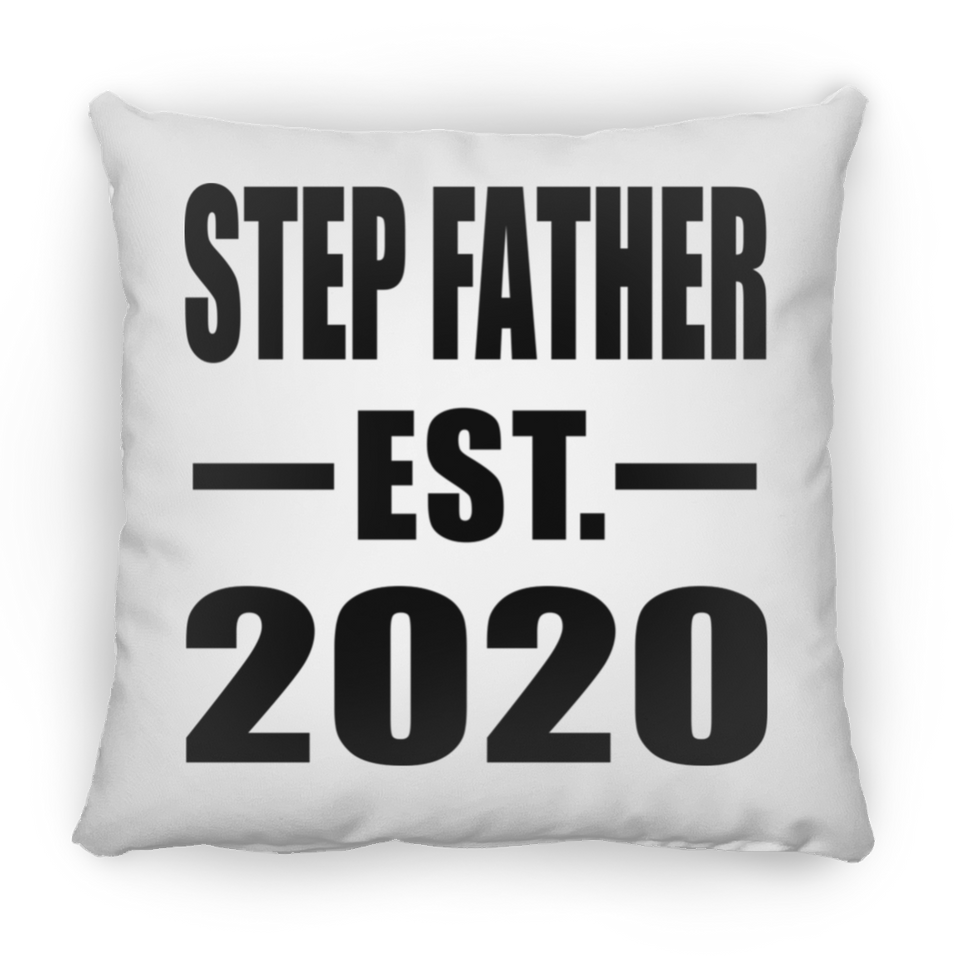 Step Father Established EST. 2020 - Throw Pillow