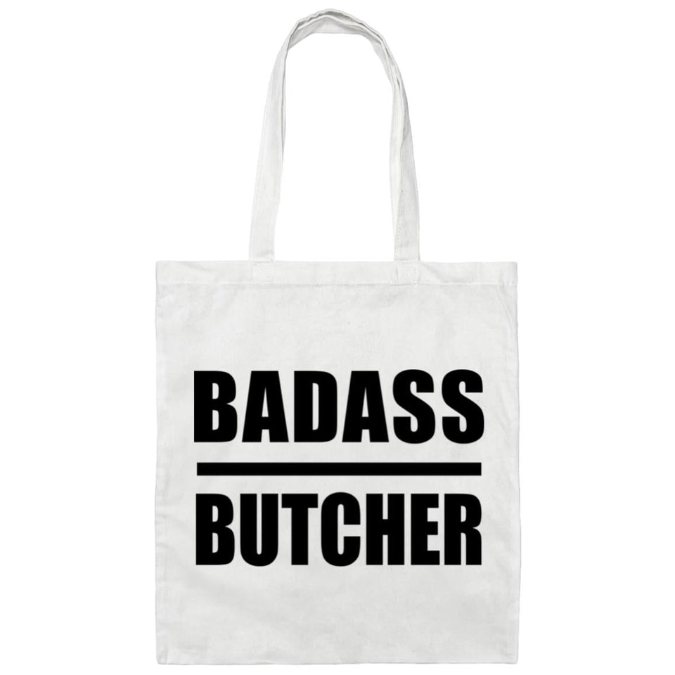 Badass Butcher - Tote Bag White