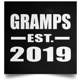 Gramps Established EST. 2019 - Poster Square