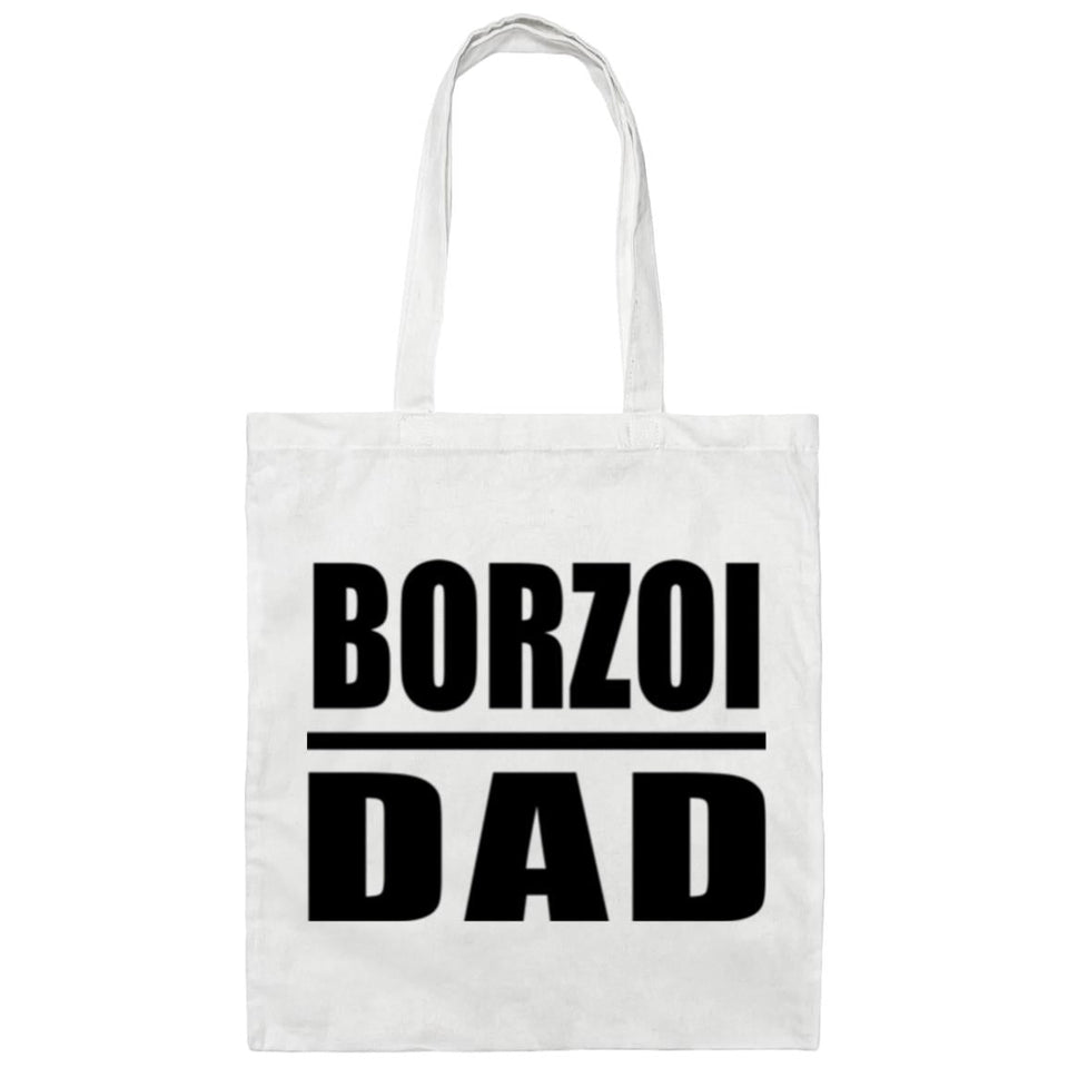 Borzoi Dad - Tote Bag White