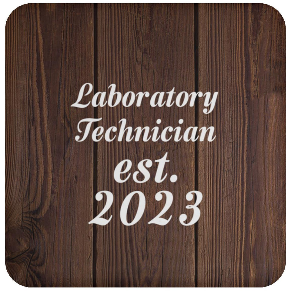 Laboratory Technician Established Est. 2023 - Drink Coaster D