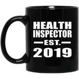 Health Inspector Established EST. 2019 - 11oz Coffee Mug