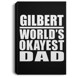 Gilbert World's Okayest Dad - Canvas Portrait