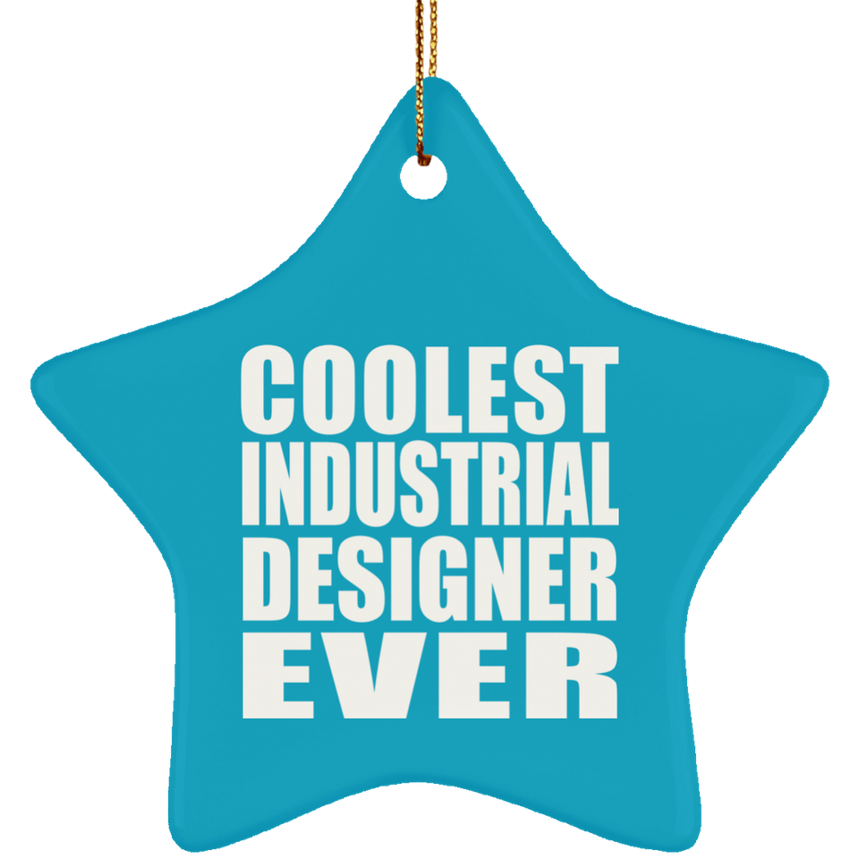 Coolest Industrial Designer Ever - Star Ornament