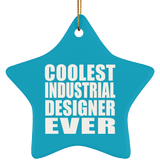Coolest Industrial Designer Ever - Star Ornament